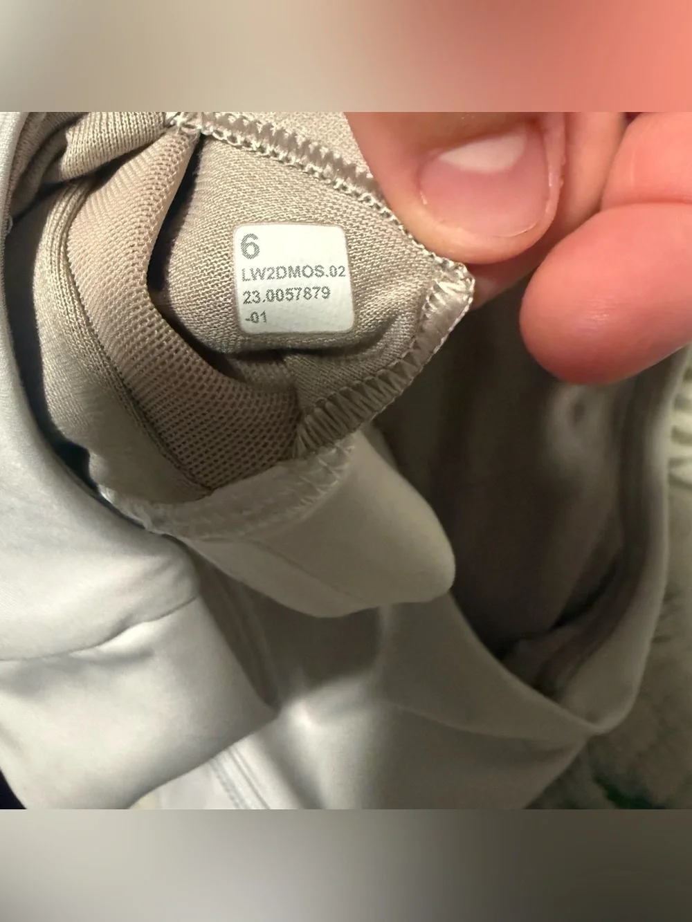 lululemon athletica White Cross-Back Sports Bra
